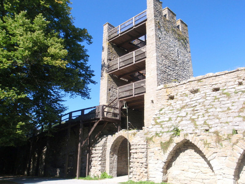 Visby city wall/fortress.